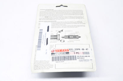 OEM Yamaha ATV-12VPK-00-KT 12 V Plug Kit NOS