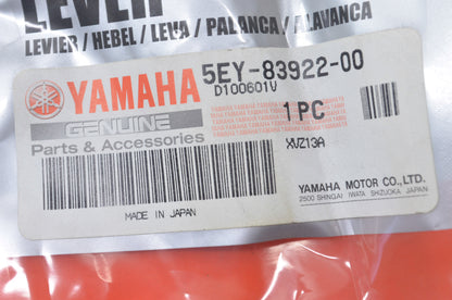 New OEM Yamaha 5EY-83922-00-00 Lever 2 NOS