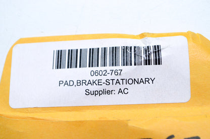 OEM Arctic Cat 0602-767 Stationary Brake Pad NOS