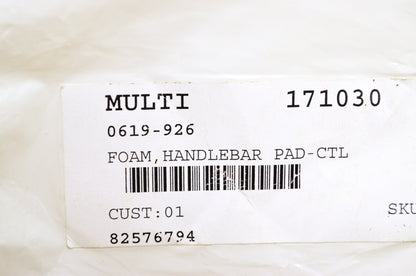 OEM Arctic Cat 0619-926 Control Handlebar Pad Foam NOS