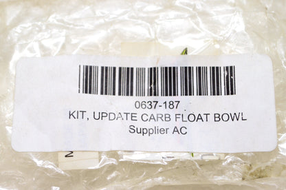 OEM Arctic Cat 0637-187 Update Carb Float Bowl Kit NOS