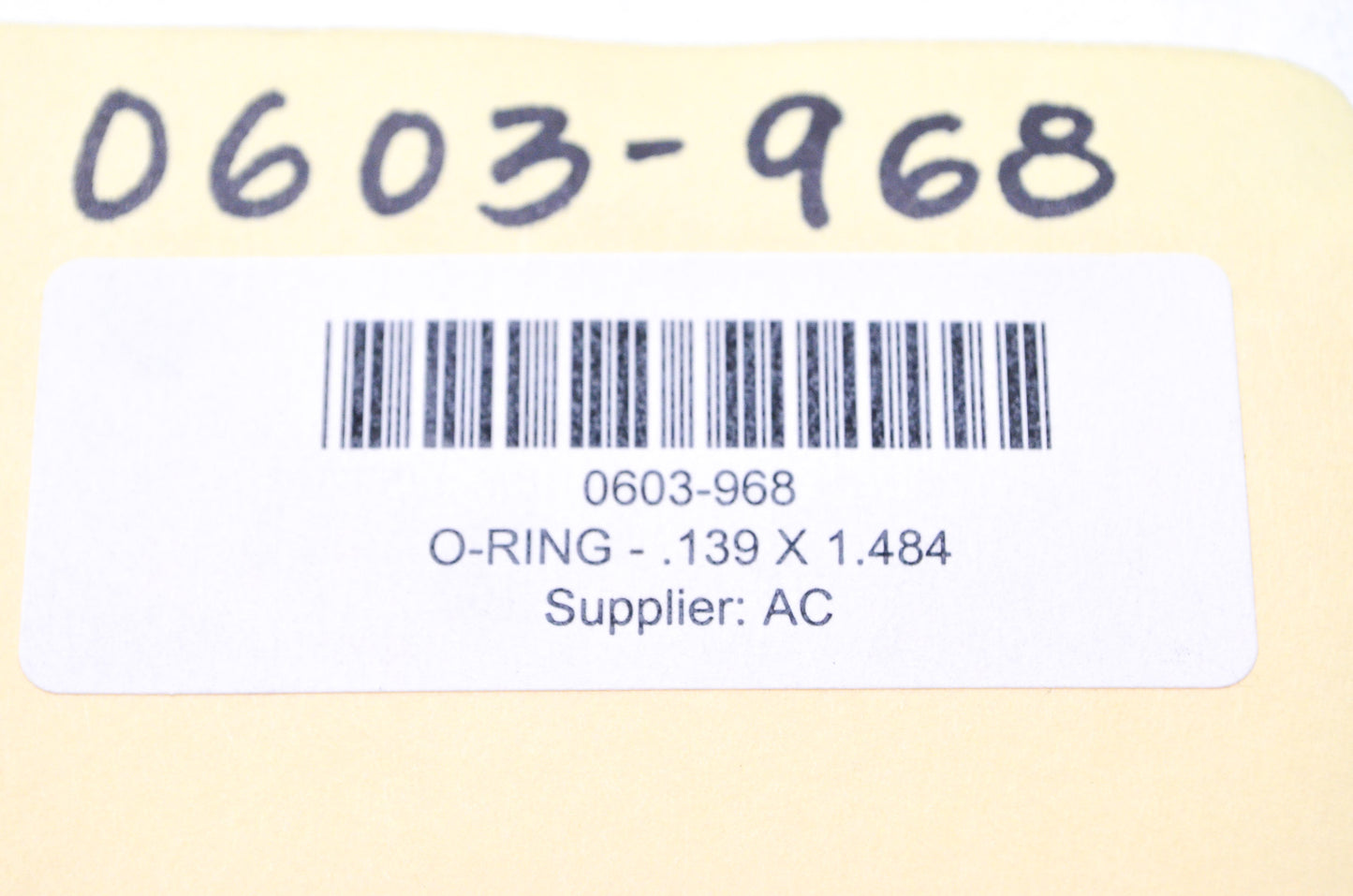 New OEM Arctic Cat 0603-968 O-Ring .139x1.484 NOS