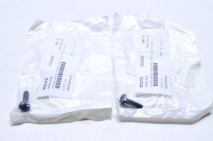 OEM Arctic Cat 8468-620 TSPNH M6X1.0X20 CL8.8 Black Machine Screw Qty 2 NOS