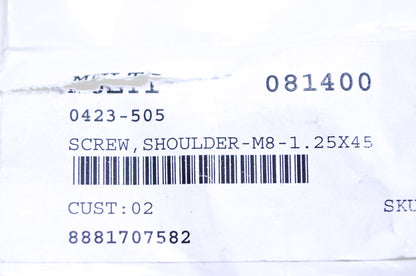 New OEM Arctic Cat M8-1.25x45 Shoulder Screw 0423-505 NOS
