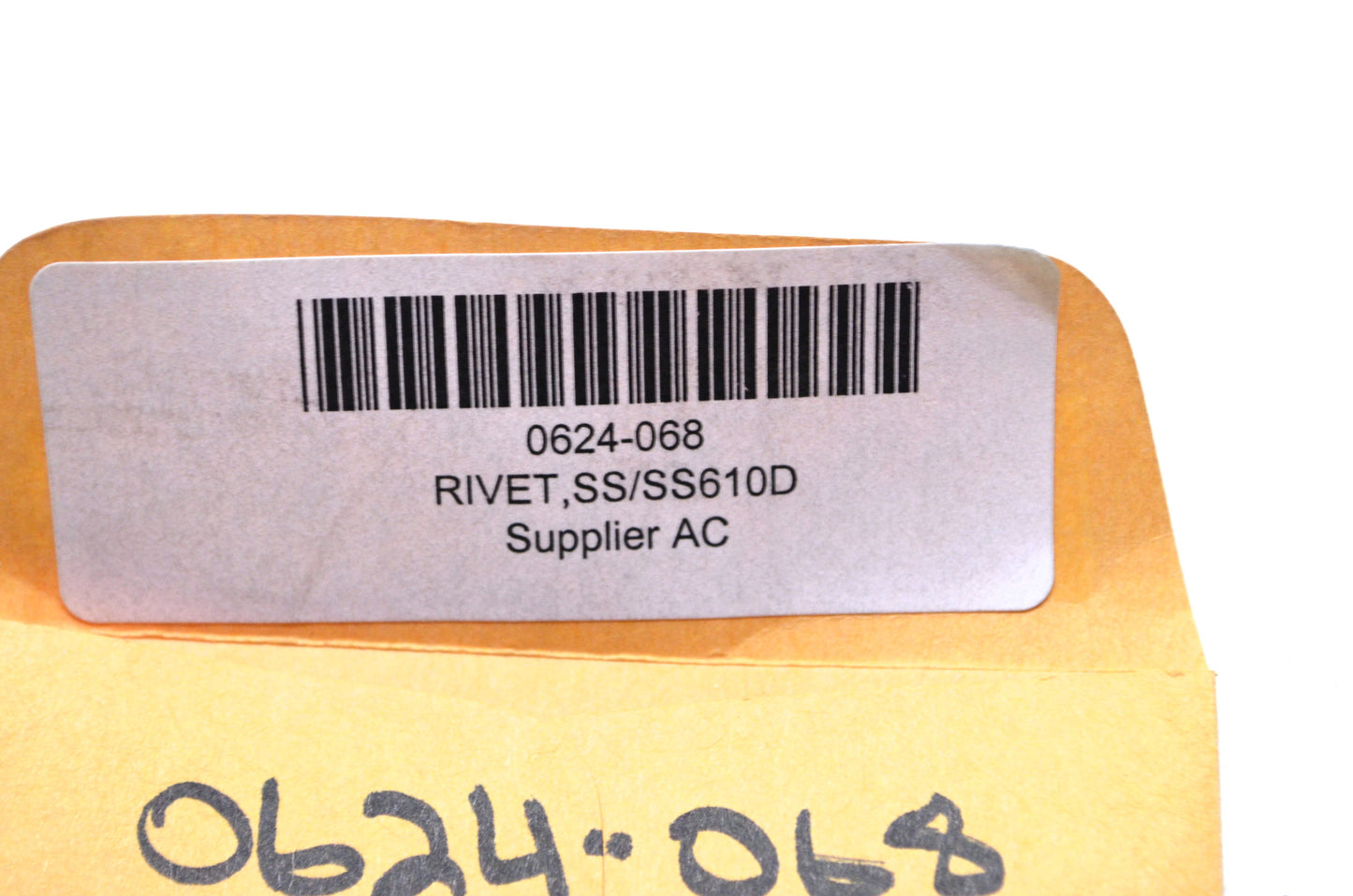 OEM Arctic Cat 0624-068 SS/SS610D Rivet Qty 9 NOS
