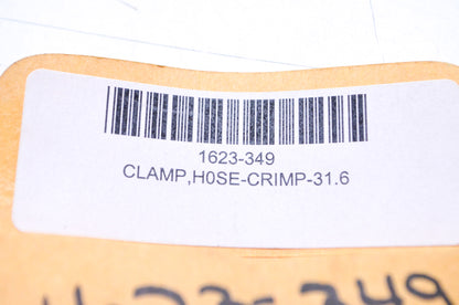 OEM Arctic Cat 1623-349 Hose Clamp 31.6 Crimp NOS