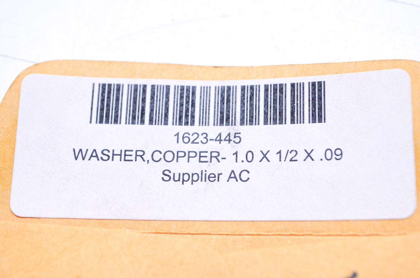 OEM Arctic Cat 1623-445 Copper Washer 1.0x1/2x.093 NOS