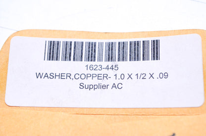 OEM Arctic Cat 1623-445 Copper Washer 1.0x1/2x.093 NOS