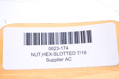 OEM Arctic Cat 0623-174 7/16 Hex Slotted Nut NOS