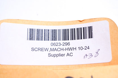 OEM Arctic Cat 0623-296 HWH 10-24X1.0-Z&Y Machine Screw Qty 2 NOS