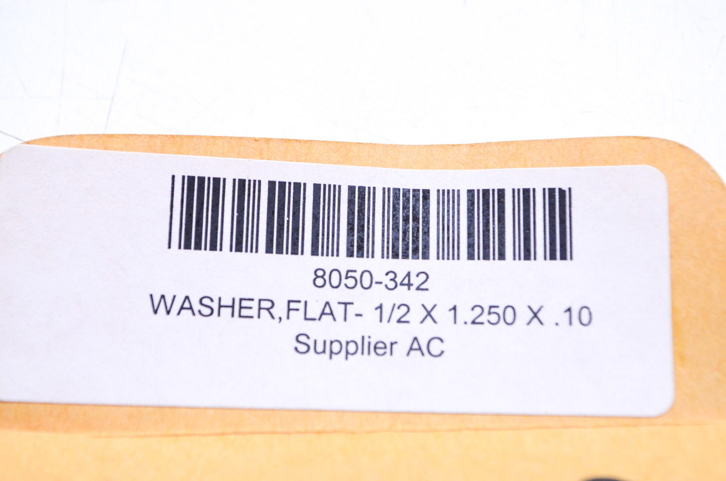 OEM Arctic Cat 8050-342 Flat Washer 1/2x1.250x.100 NOS