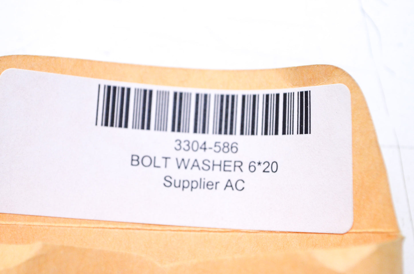 OEM Arctic Cat 3304-586 Washer Bolt 6x20 NOS