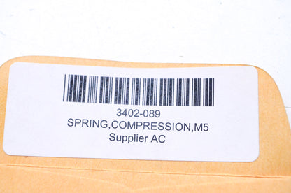 OEM Arctic Cat 3402-089 M5 Compression Spring NOS