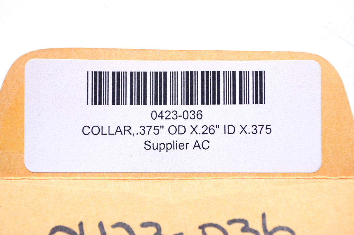 OEM Arctic Cat 0423-036 Collar .375" OD x.26" ID x.375" NOS