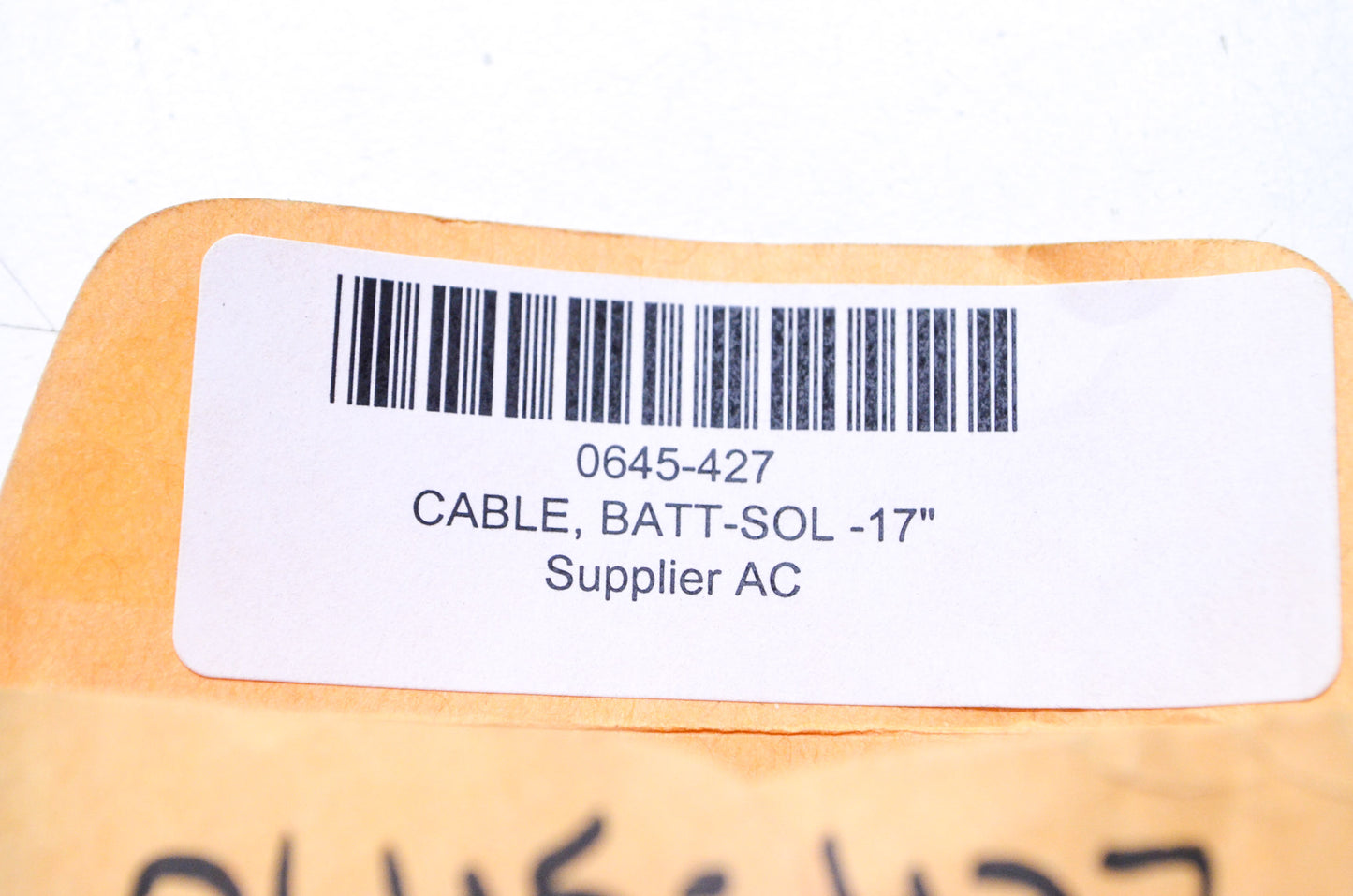 OEM Arctic Cat 0645-427 Battery Solenoid Cable 17" NOS