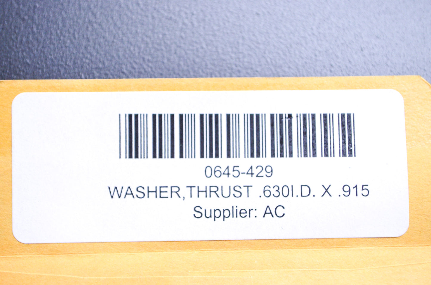OEM Arctic Cat 0645-429 Thrust Washer .630x.915 NOS