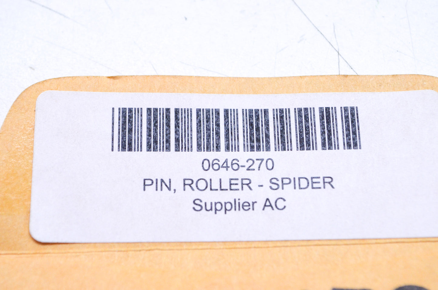 New OEM Arctic Cat Spider Roller Pin 0646-270 NOS