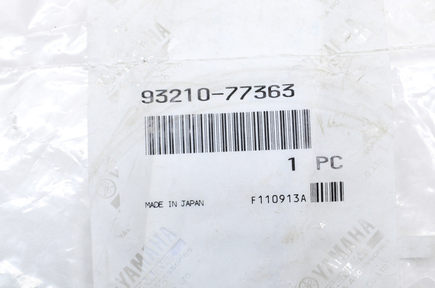 New OEM Yamaha 93210-77363-00 O-Ring NOS