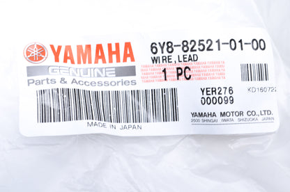New OEM Yamaha Lead Wire 6Y8-82521-01-00 NOS