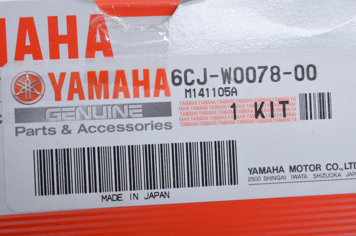 OEM Yamaha 6CJ-W0078-00-00 Water Pump Repair Kit NOS