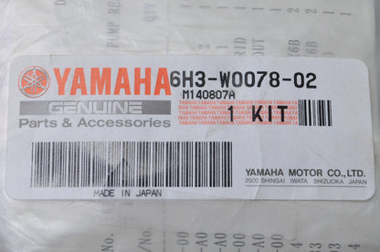 OEM Yamaha 6H3-W0078-02-00 Water Pump Repair Kit NOS