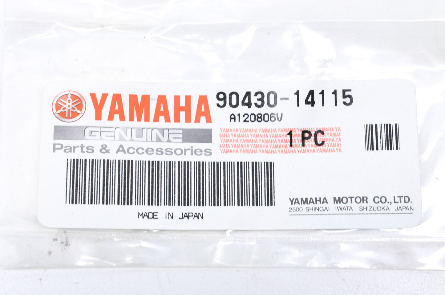 OEM Yamaha 90430-14115-00 Gasket NOS