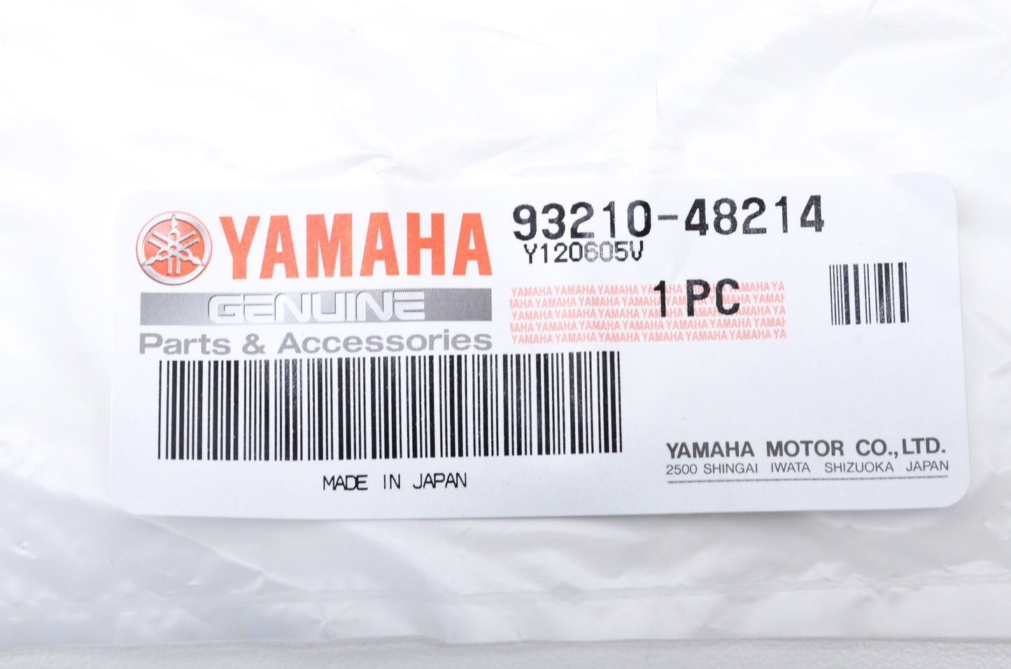 OEM Yamaha 93210-48214-00 O-Ring NOS