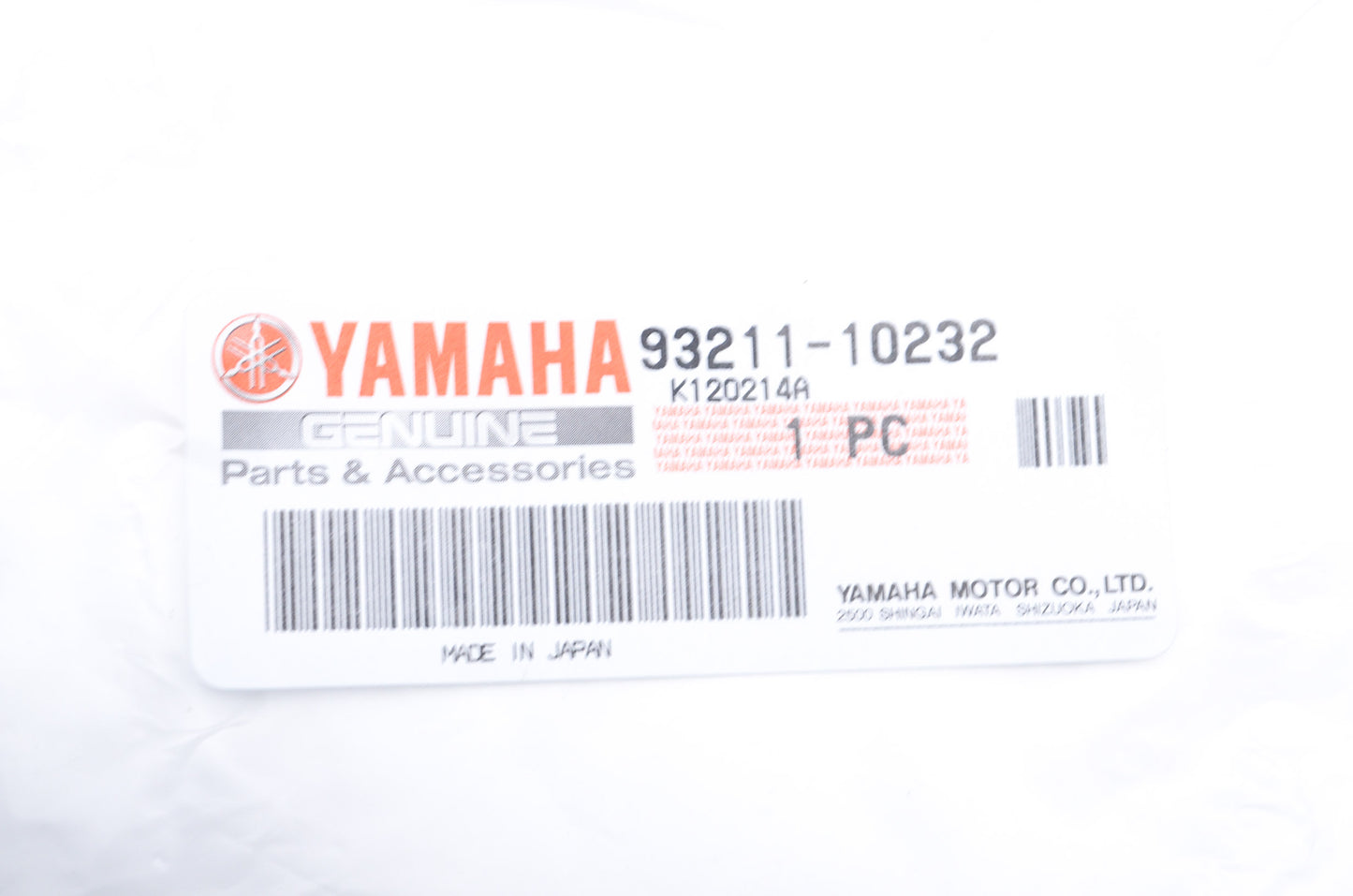New OEM Yamaha 93211-10232-00 O-Ring NOS