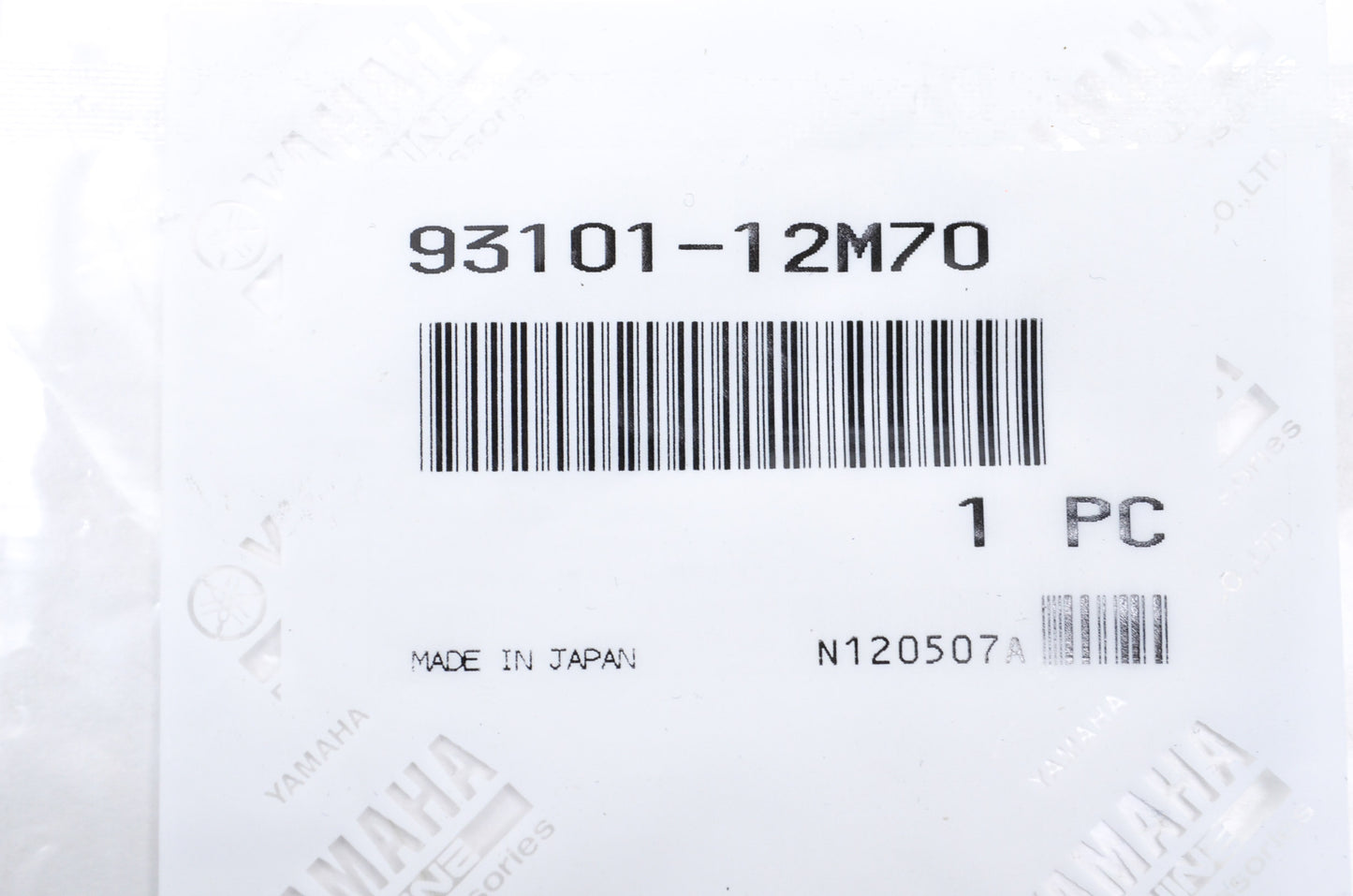 OEM Yamaha 93101-12M70-00 Oil Seal NOS