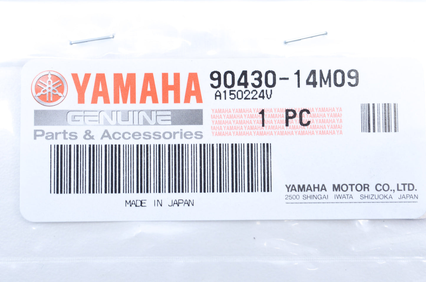 OEM Yamaha 90430-14M09-00 Gasket NOS