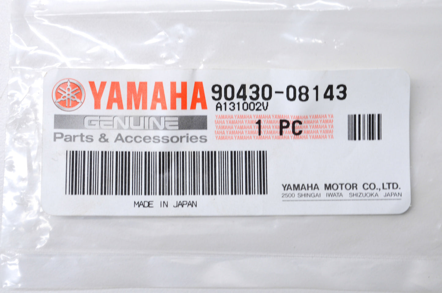 OEM Yamaha 90430-08143-00 Gasket NOS