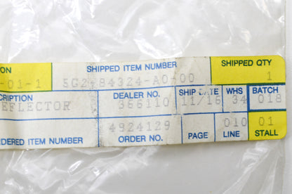 OEM Yamaha 5G2-84324-A0-00 Spring Set NOS