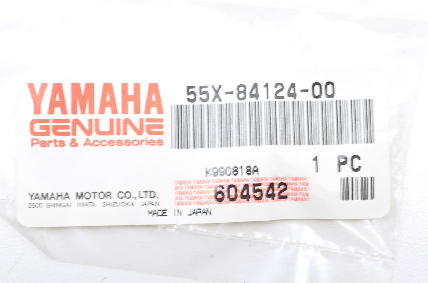 OEM Yamaha 55X-84124-00-00 Spring NOS