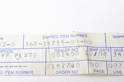 Drive Plate Spring NOS