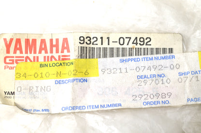 New OEM Yamaha O Ring NOS
