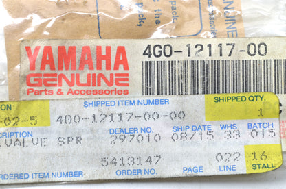 OEM Yamaha 4G0-12117-00-00 Valve Spring Retainer NOS