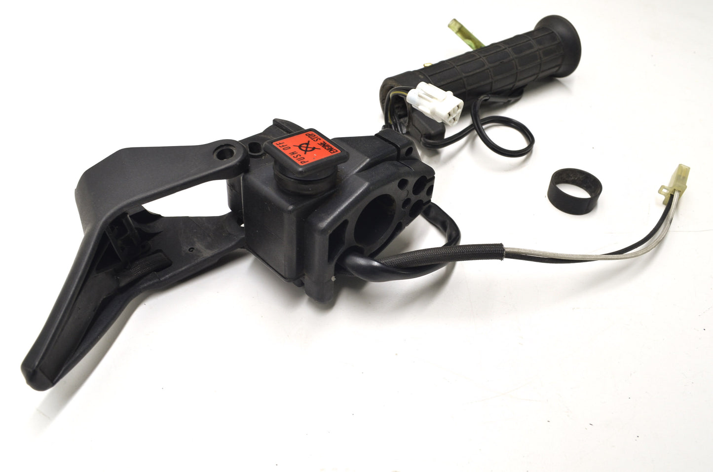 New OEM Yamaha Black Grip NOS