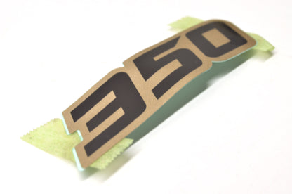 OEM Yamaha 4WU-2163G-50-00 Emblem 1 NOS