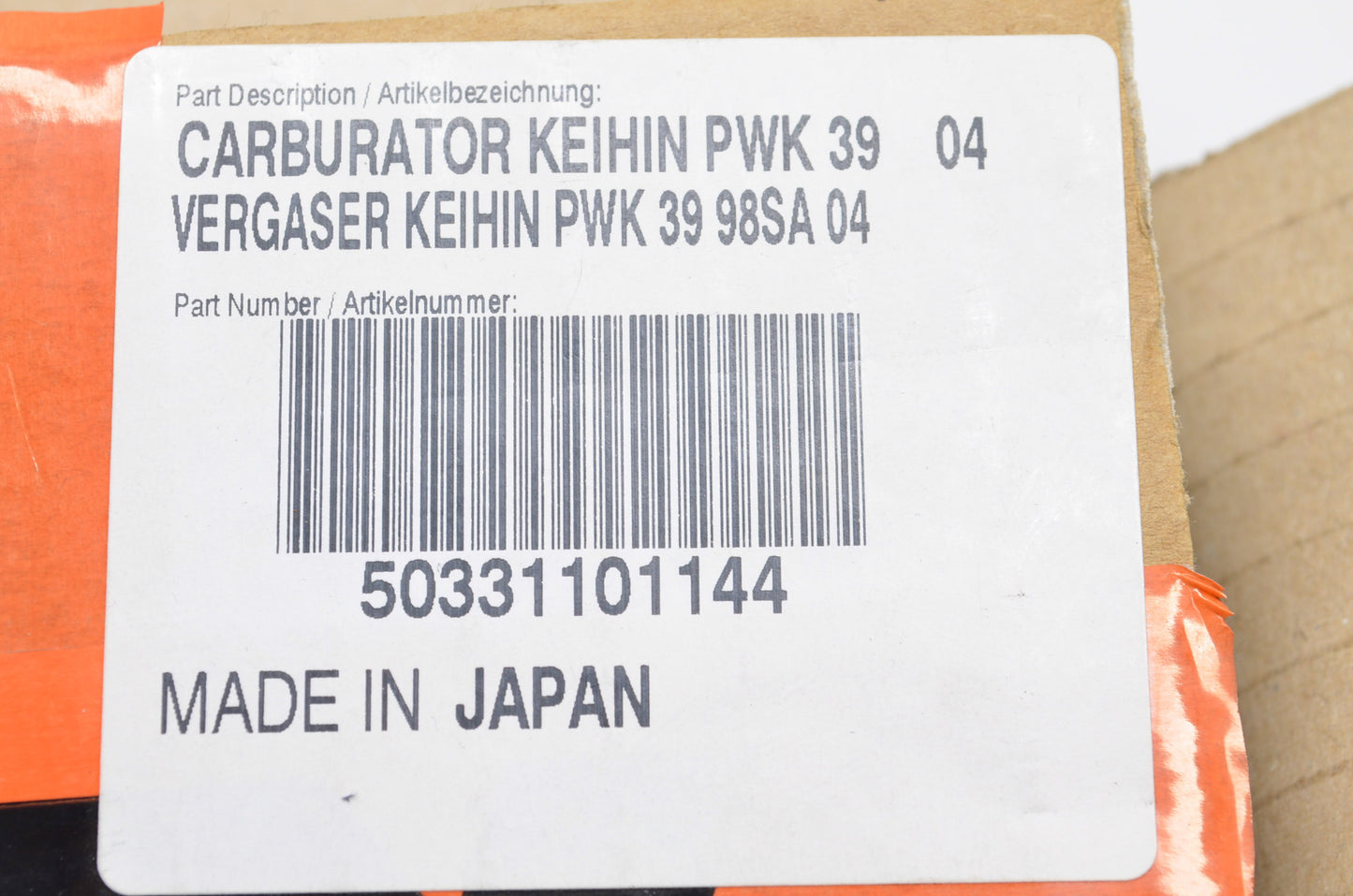 New OEM KTM Carburetor NOS