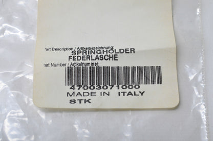 OEM KTM 47003071000 Holder Spring NOS