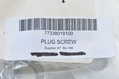 OEM KTM 77338019100 Screw Plug NOS