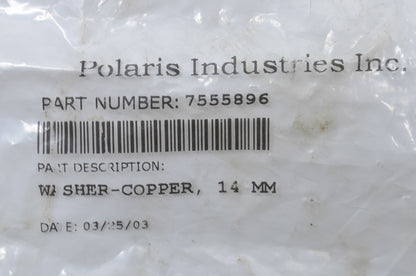 OEM Polaris 7555896 Copper Washer NOS