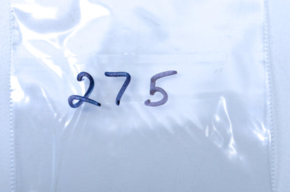Hex 275 Main Jet #275 Qty 2 NOS