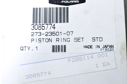 OEM Polaris 3085774 Piston Ring Set STD NOS
