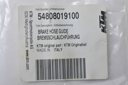 OEM KTM 54808019100 Brake Hose Guide NOS