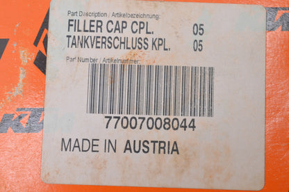 New OEM KTM Filler Cap NOS