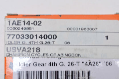 OEM KTM 77033014000 4th Gear Idler Gear NOS