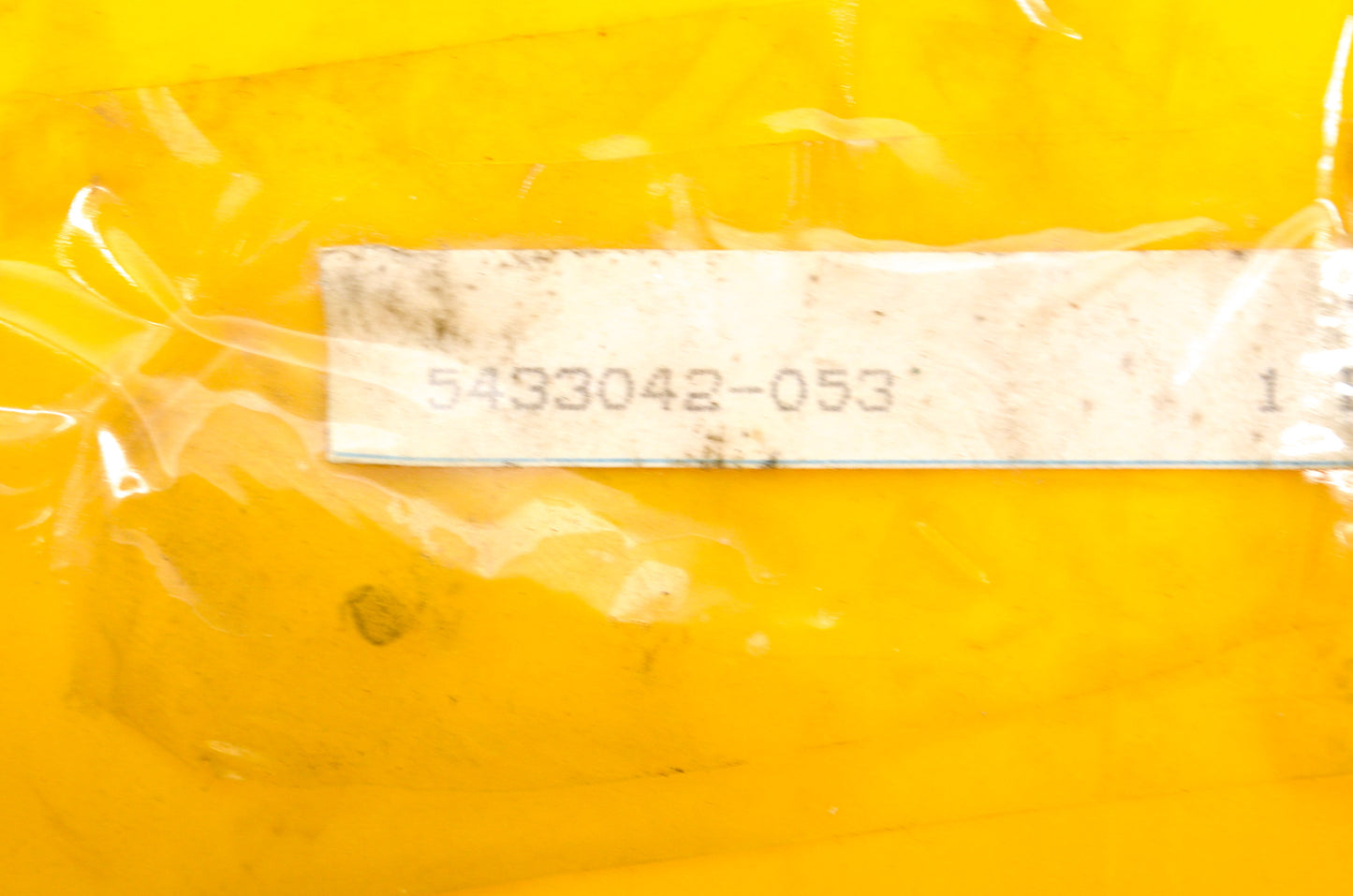 Yellow Upper Headlight Pod NOS