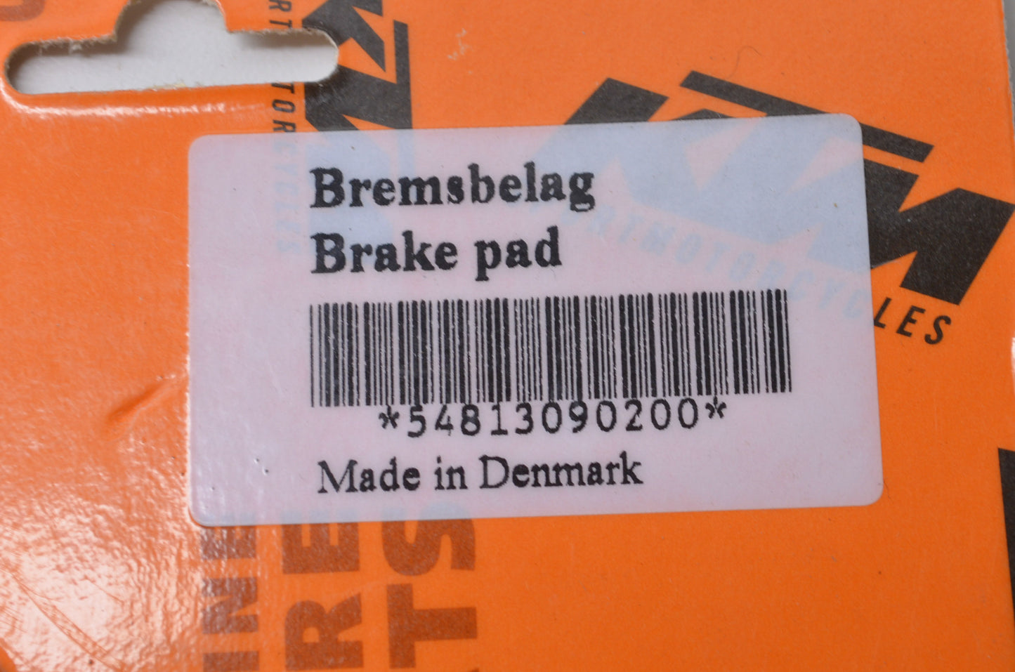 OEM KTM 54813090200 Rear Brake Pad Set NOS