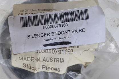 OEM KTM 50305079169 Silencer End Cap NOS